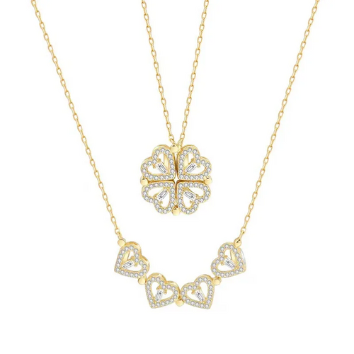Elegant Clarity Crystal Necklace