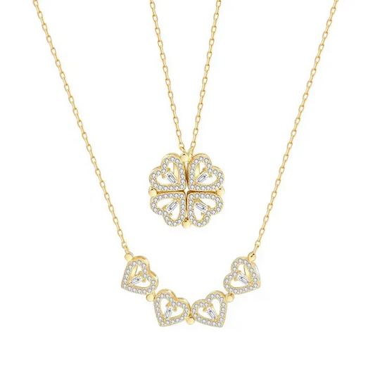 Elegant Clarity Crystal Necklace