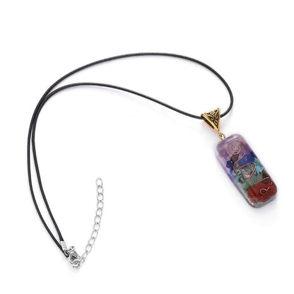 Chakra Orgone Necklace for Energy Balance