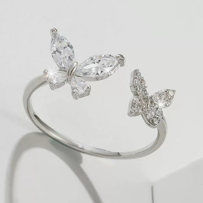 Dancing Butterfly Ring Gift Set