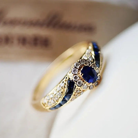 Lustrous Gold Ring