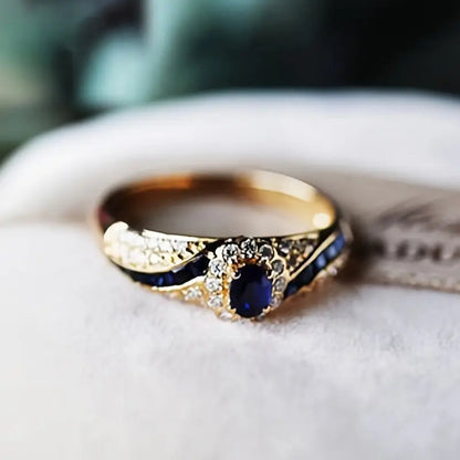 Lustrous Gold Ring