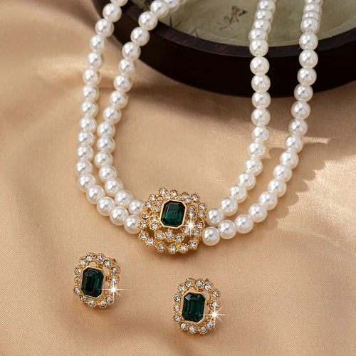 Radiant-Gold Jewelry Set