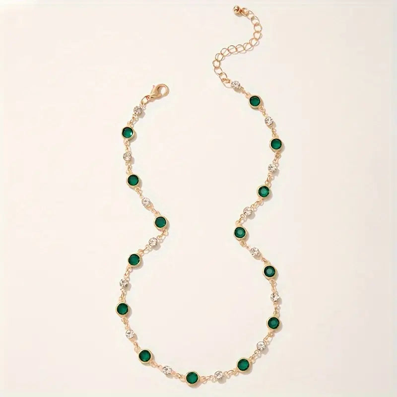 Emerald-Radiance Necklace