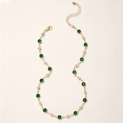 Emerald-Radiance Necklace