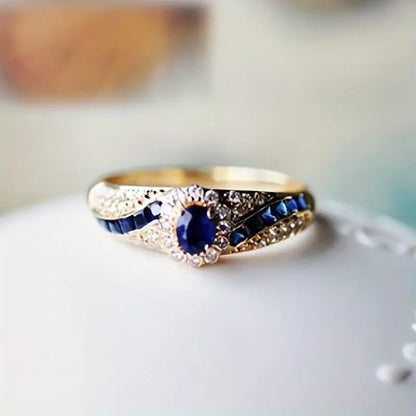 Lustrous Gold Ring