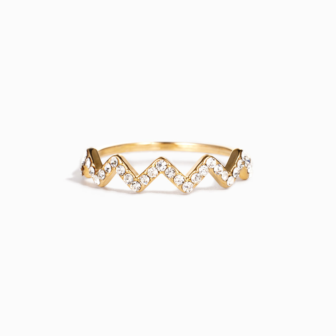 Daughter's Zigzag Love Ring