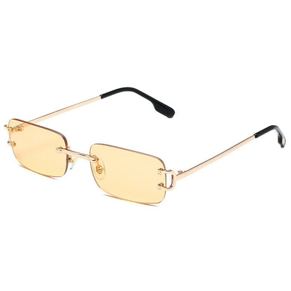 Modern Rimless Sunglasses for Effortless Style