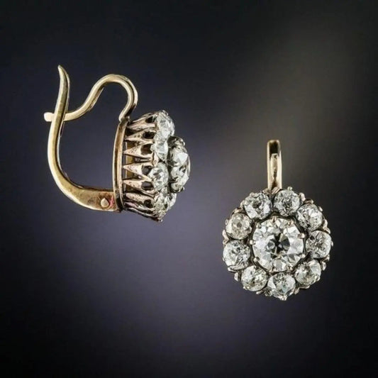 Handcrafted Gold Earrings