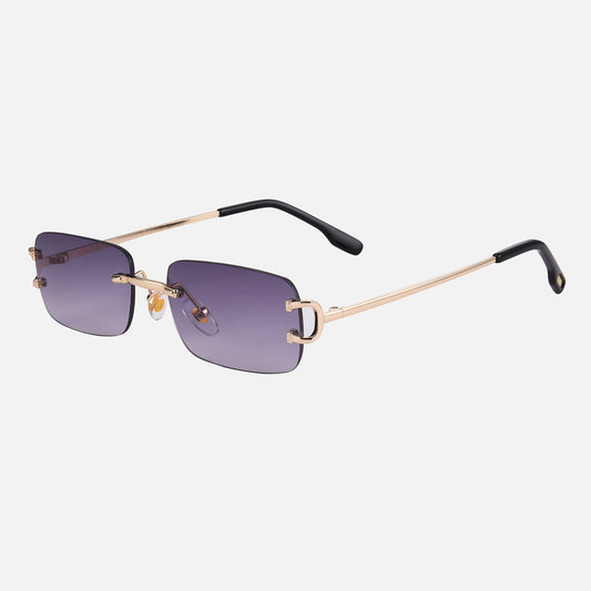 Modern Rimless Sunglasses for Effortless Style