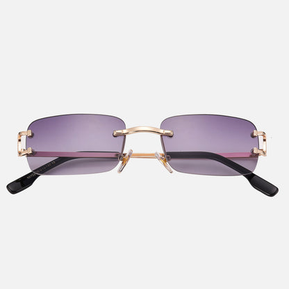 Modern Rimless Sunglasses for Effortless Style