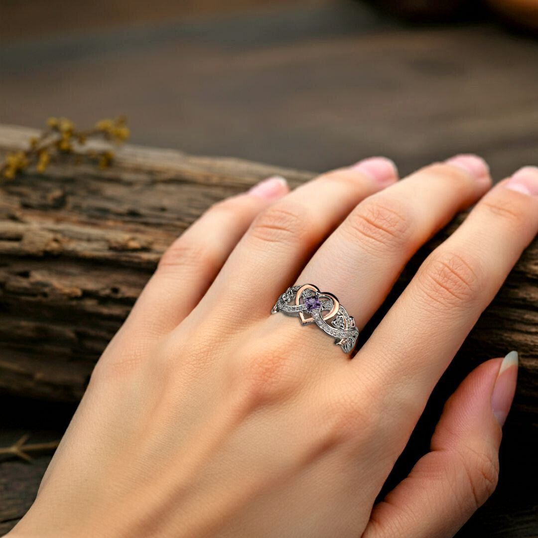 Freyja's Heart Ring: Elegance & Power