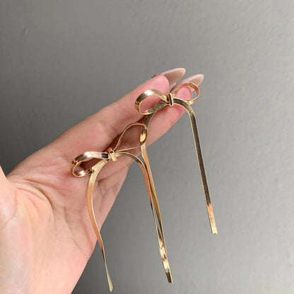 Timeless Bow Earrings for Confidence