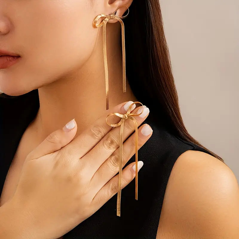 Timeless Bow Earrings for Confidence