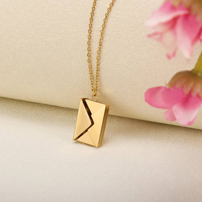 Eternal Love Letter Necklace Gift