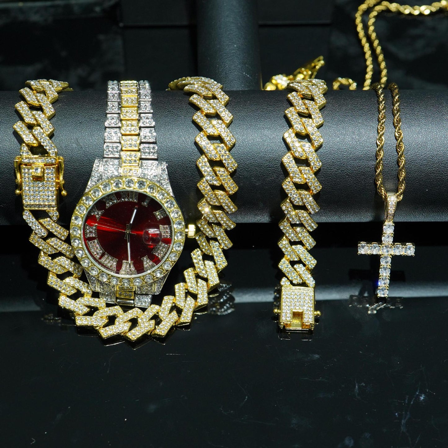 Ultimate Iced-Out Statement Set