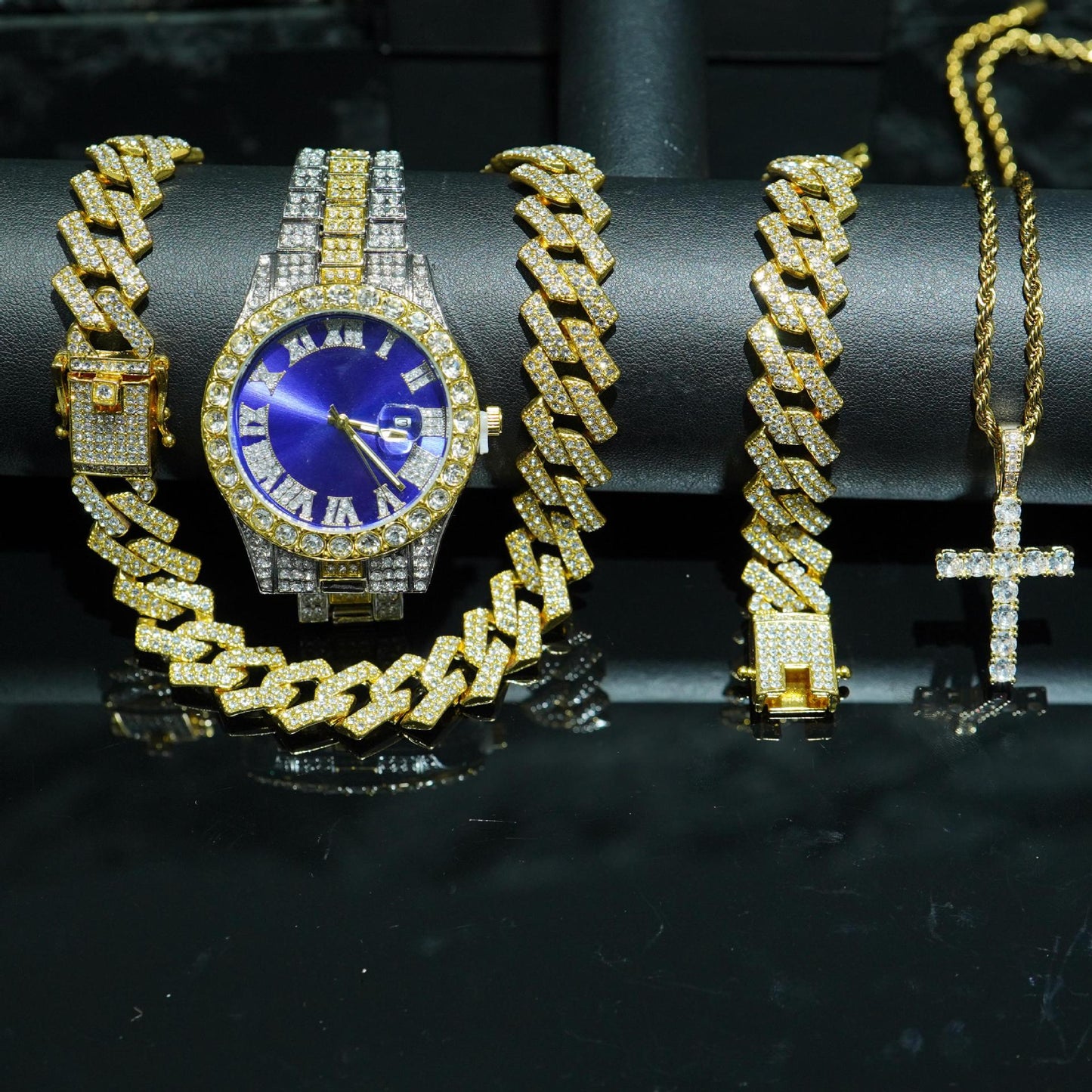 Ultimate Iced-Out Statement Set
