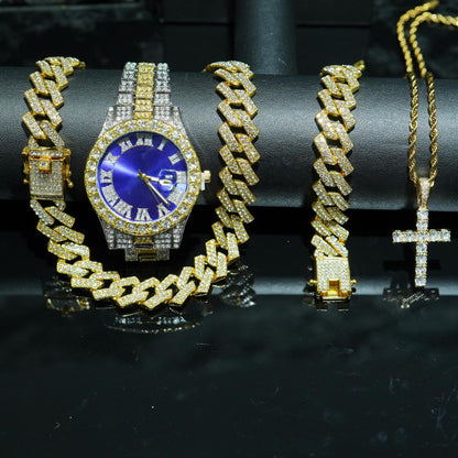 Ultimate Iced-Out Statement Set