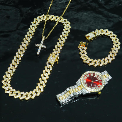 Ultimate Iced-Out Statement Set