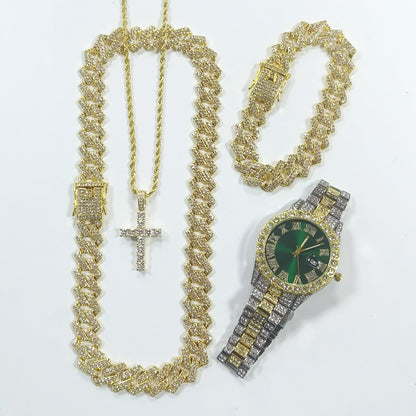 Ultimate Iced-Out Statement Set