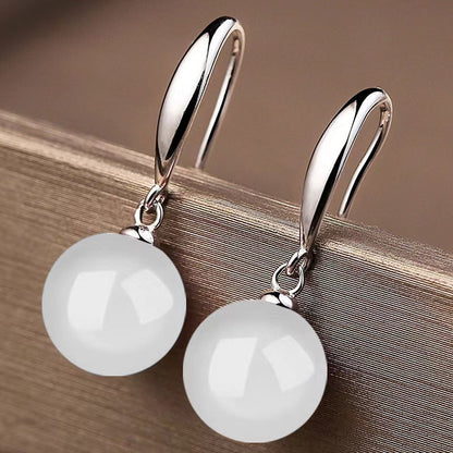Elegant Weightless Resin Pearl Earrings