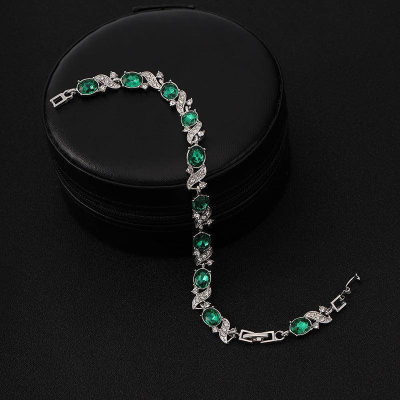 Luminous White-Gold Bracelet
