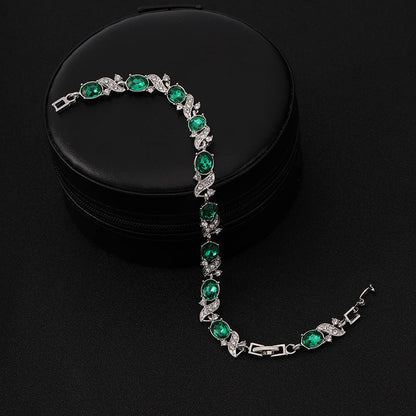 Luminous White-Gold Bracelet