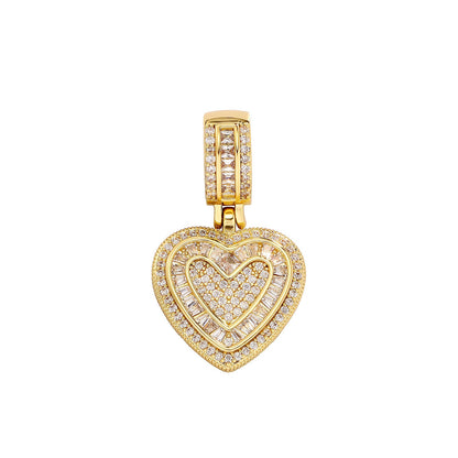 Elegant Heart-Shaped Diamond Elegance