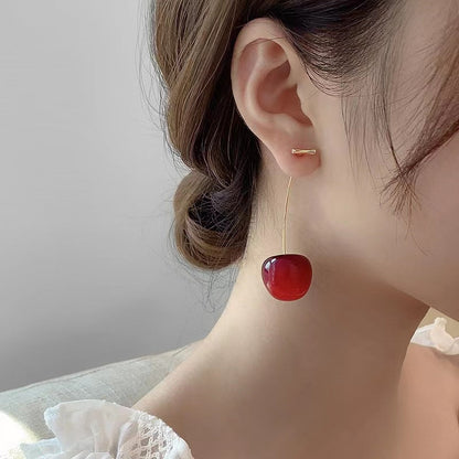 Chic Cherry Earrings for Stunning Impact