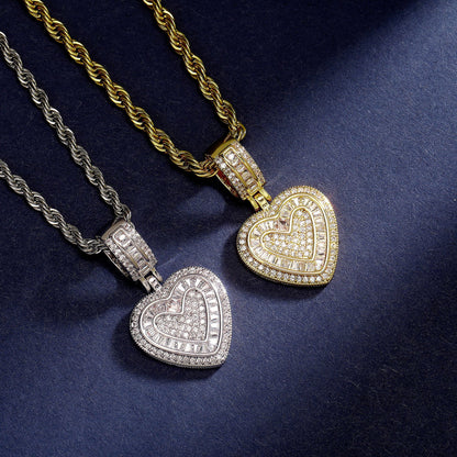 Elegant Heart-Shaped Diamond Elegance