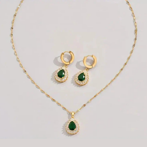 Golden-Glow Jewelry Set