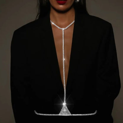Elegant Chest Chain for Captivating Style