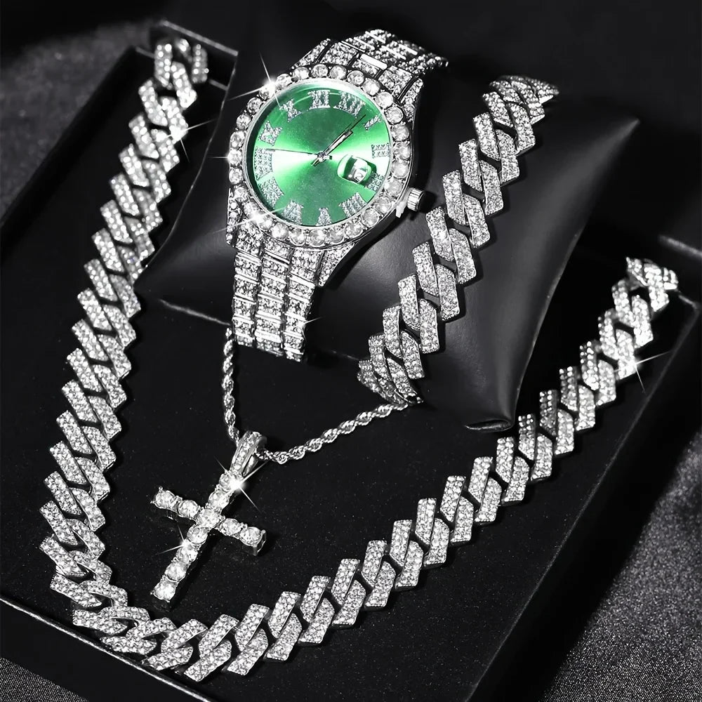 Ultimate Iced-Out Statement Set