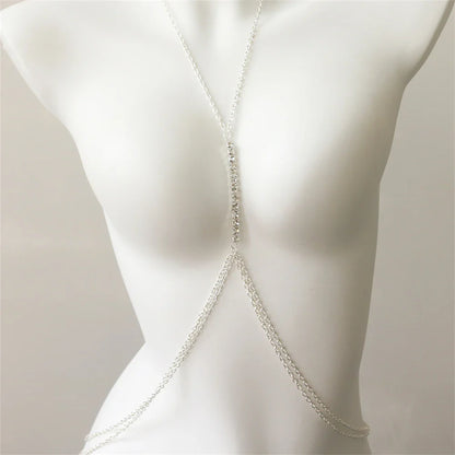 Glamorous Rhinestone Elegance Necklace