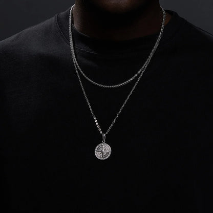 Everlasting Stainless Compass Necklace