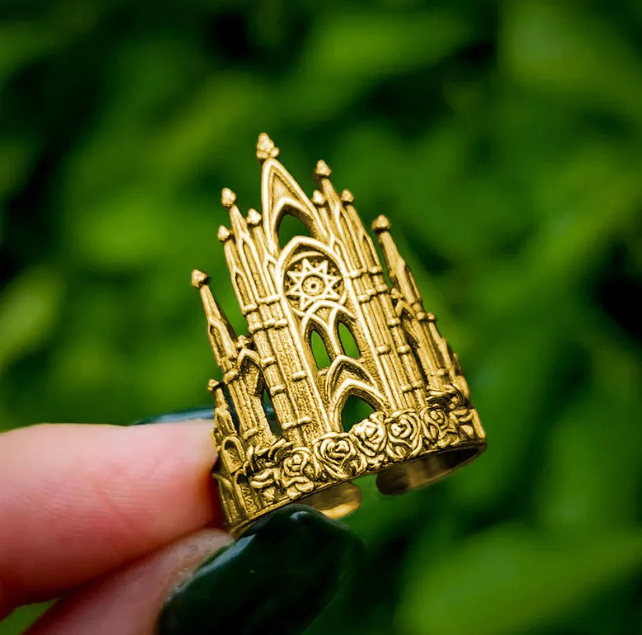 Timeless Gothic Elegance Ring