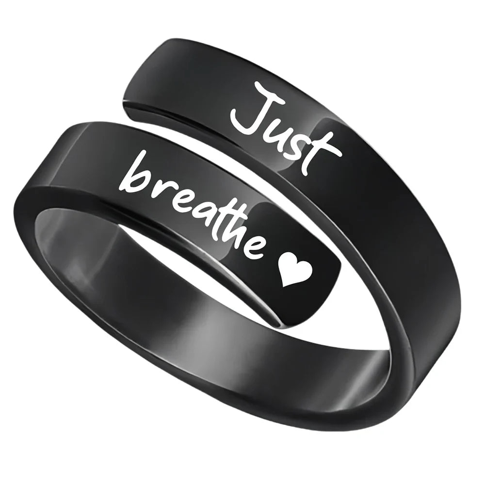 Empowerment Reminder Stainless Steel Ring