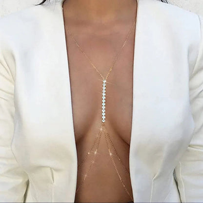 Glamorous Rhinestone Elegance Necklace