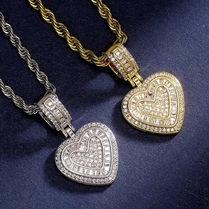 Elegant Heart-Shaped Diamond Elegance