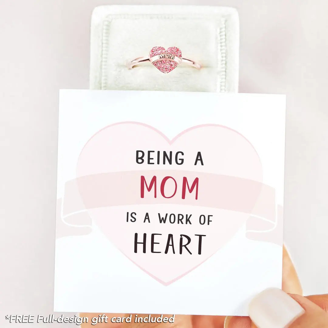 Mom's Heart Jewelry Eternal Love Ring