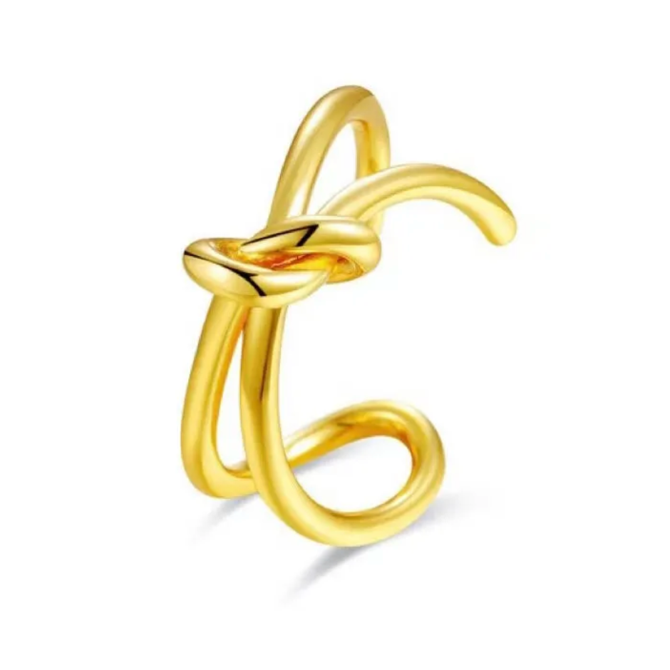 Crossover Knot Ring