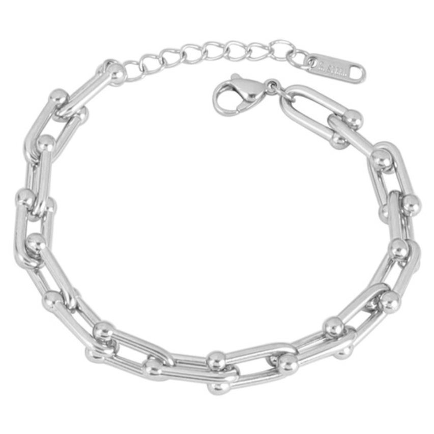 Horseshoe Buckle Chain Bracelet