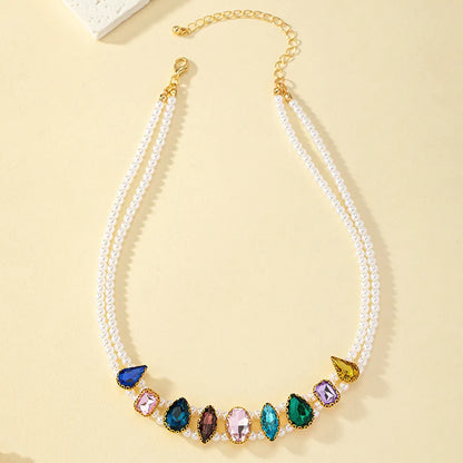 Gem & Pearl Choker for Radiance
