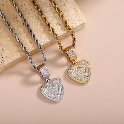 Elegant Heart-Shaped Diamond Elegance