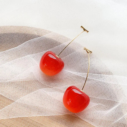 Chic Cherry Earrings for Stunning Impact