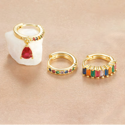 Vibrant Rainbow Earrings for Every Day