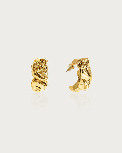 Elegant Gold-Plated Minimalist Earrings