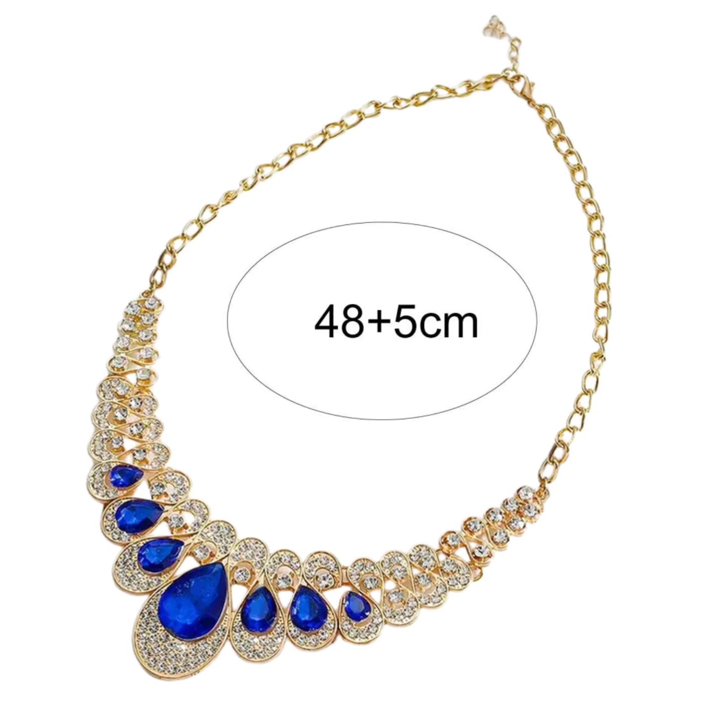 Regal-Sapphire Jewelry Set