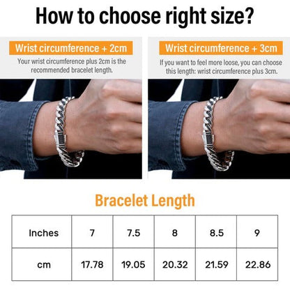 Faith-Inspired Steel Cross Bracelet