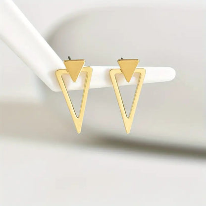 Lightweight Gold-Tone Earrings